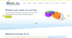 Desktop Screenshot of grantandco.co.uk